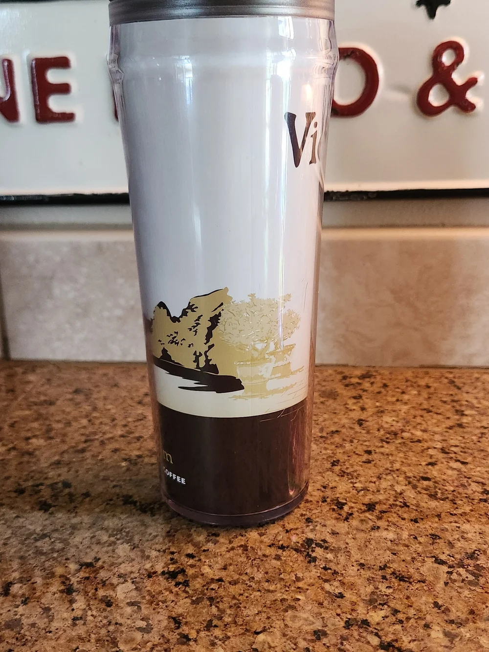 Starbucks Vietnam Travel Tumbler - White & Brown